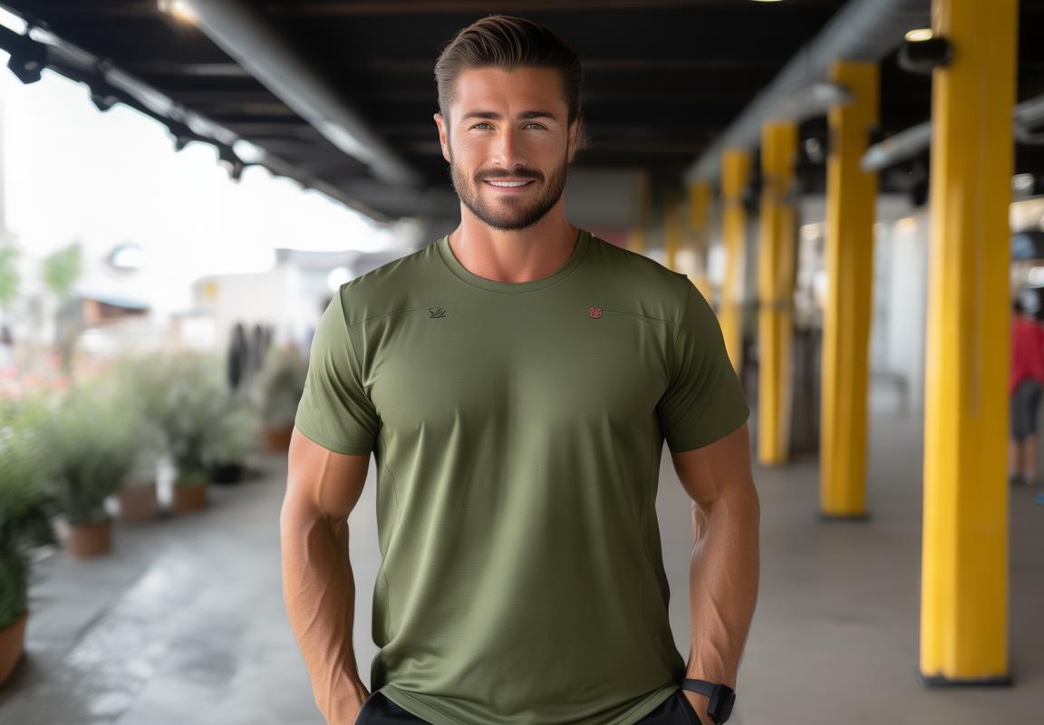 Oferta Única: Playera Verde Olivo Hombre Lululemon en Outlet Guadalajara ¡Compra 2 y Paga 1!
